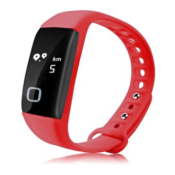 S&L T1S Dynamic Heart Rate Monitor Smart Bracelet (Red) - intl