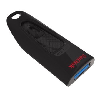 Sandisk Ultra USB 3.0 Flash drive 32Gb up to 100mb - flash disk - Hitam