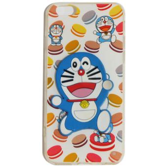 Case Doraemon For Apple iPhone6 / iPhone 6 / Iphone 6G / iPhone 6S / iPhone Ukuran 4.7 Inch Softshell Doraemon + Standing Doraemon Soft Case / Soft Back Case / Sillicone / Casing Handphone / Casing HP - 13