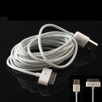 3M 10FT USB Date Sync Charger Cable Cord For Apple iphone 4 4S ipad - intl