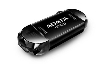 ADATA UD320 32GB OTG Flashdisk /Flash Drives /Pendrive /USB Tahan Air dan Lama - AUD320-32G-RBK