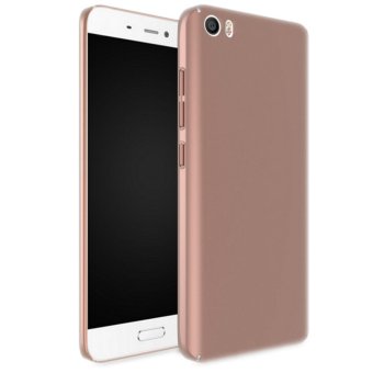 Style Ultra-Thin 360° Protection Skin Touch Hard Case Cover For Xiaomi 5 M5 Mi5 Rose Gold - intl