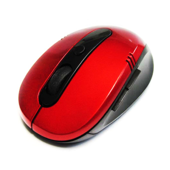 Moonar 2.4GHz Wireless Optical Mouse Mice + USB Receiver for PC Laptop (Red)