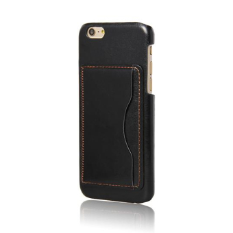 Vococal PU Leather Case for iPhone 6 6S 4.7 Inch (Black)