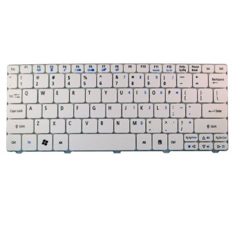 Acer Keyboard Aspire One Happy 532h D255 D260 - White