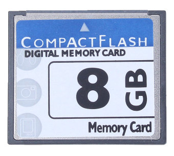 niceEshop profesional 8 GB ringkas Flash kartu memori (putih/biru)