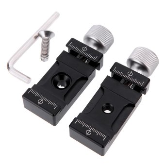 Andoer 25mm Aluminum Mini Quick Release Screw Knob Clamp Compatible with Arca Swiss