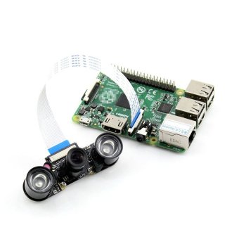 Waveshare Zooming Night Vision Camera Board for Raspberry Pi -Black - intl