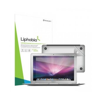 Gilrajavy Liphobia Macbook air 11 SET laptop screen protector and surface film KIT full shield anti-fingerprint