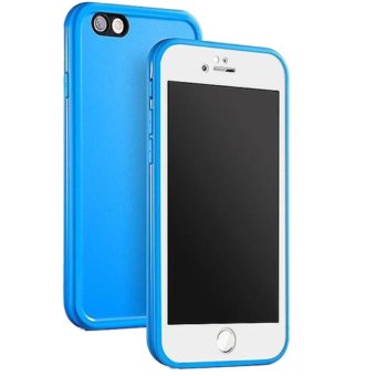 EOZY Waterproof Silicone Phone Case Shockproof Waterproof Screen Touch Cover For iPhone 6/6S (Blue)