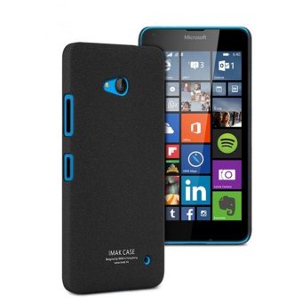 Imak Cowboy Quicksand Ultra Thin Hard Case for Microsoft Nokia Lumia 640 - Hitam
