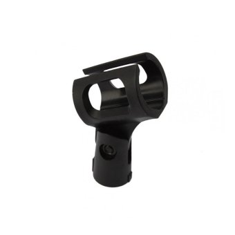 JNTworld Adjustable Tripod Microphone Mic Clip M6 Stand Holder Mount Clamp Black