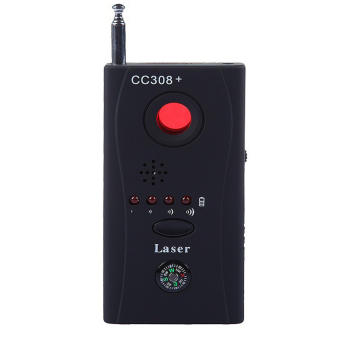 Anti-Spy Signal Bug RF Detector Hidden Wireless CameraGSMDeviceFinder CC308+ - intl