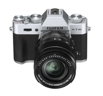 Fujifilm X-T10 Digital Mirrorless Cameras with 18-55mm f/2.8-4 R LM OIS Lens - Silver