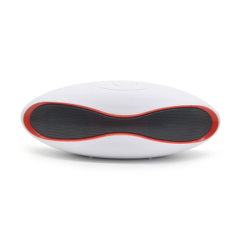 Moonar Pembicara Nirkabel Bluetooth Mini Portabel Super Bass Untuk Tablet MP3 pc Putih