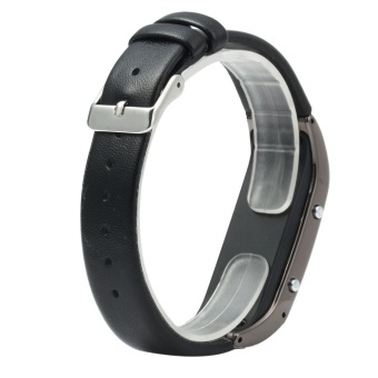 WangW Store Intelligent Bracelet D8S Bluetooth Smart Watch Wrist Bracelet phone Mate Sync Call MMS Fr Android IOS （Black） - intl