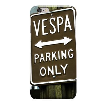 Indocustomcase Parking Poster Apple iPhone 6 plus Cover Hard Case