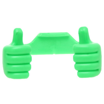 Hanyu OK Thumb Design Holder Stand Bracket for iPad iPhone (Green)