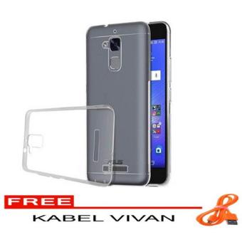 Case Chanel Softcase cover Ultrathin for Asus Zenfone 3 Max ZC520TL - CLEAR FREE KABEL DATA VIVAN
