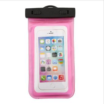 Lifine Waterproof Bag Pocket for Mobile Phones (Pink)