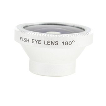 Lens Cup Fisheye Wide Angle 180 Degree Lens for iPhone 4 / Mobile Phone / Digital Camera