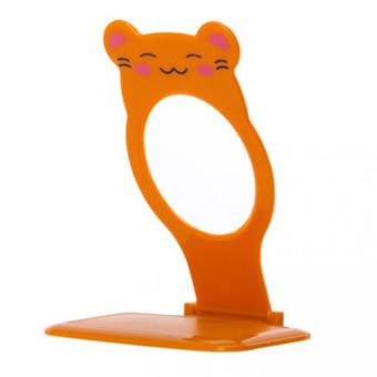 Gantungan Charger HP Kartun / Penyangga Saklar / Cell Phone Hanger - Kucing Cokelat
