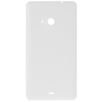 Yg dilapisi dgn embun beku Surface belakang plastik penutup penggantian untuk perumahan Microsoft Lumia 535 (putih)
