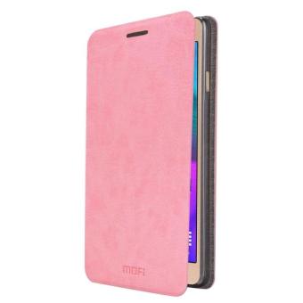 MOFI For Samsung Galaxy A5 (2016) / A510 Crazy Horse Texture Horizontal Flip Leather Case with Holder(Pink)  - intl