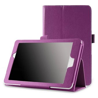 Acer Iconia Tab 8 A1-840FHD A1-840 FHD 8.0-Inch Tablet Case - PU Leather Multi-Angle Stand Auto Sleep Wake Magnetic Smart Cover (Purple)