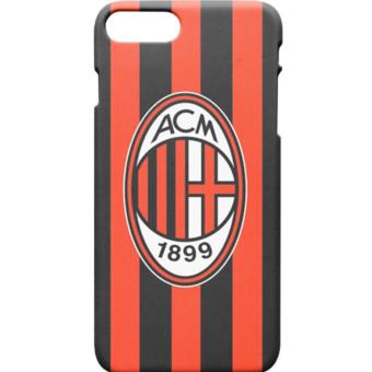 Indocustomcase AC Milan Logo On Stripes Case Cover For iPhone 7 Plus