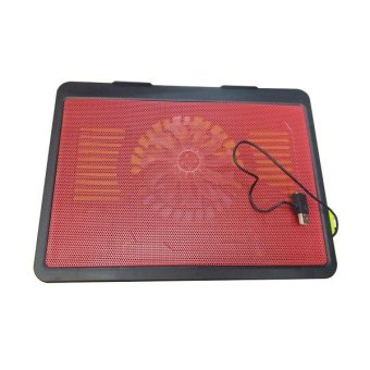 Apstore Coolingpad/Cooling Fan Kipas Pendingin For Laptop - Merah