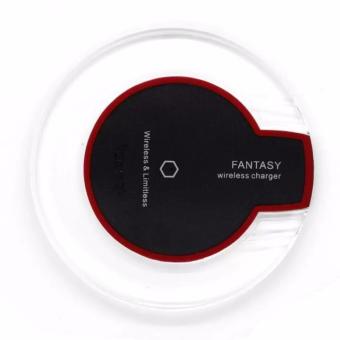 Fantasy Wireless Charger Black for iPhone 5 and 6 Series + Qi Wireless Receiver