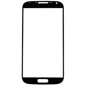 TimeZone Outer Glass Lens Touch Screen Protective Cover with RepairTools for Samsung S4 (Black) - Intl