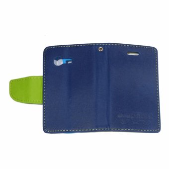 Elephant Flipcover Leather Case Kulit For Samsung Galaxy Y / Galaxy Pocket Neo / Galaxy Pocket Y Neo / S5302 / S5310 / S5312 Flipshell / Sarung Case Kulit - Biru Tua