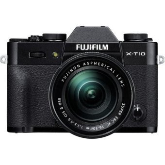 Fujifilm 16,3 megapiksel x - T10 Mirrorless kamera Digital dengan 16-50 mm lensa (hitam)