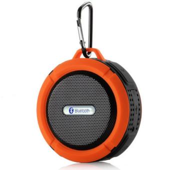 Abusun Portable Wireless Bluetooth Speaker Waterproof IP65 Handsfree and Suction Cup Bluetooth Shower Speaker with Holder Hook - intl