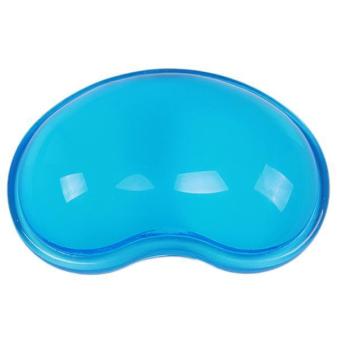 LALANG Silicone Wrist Mouse Pad Wrist Support Anti-fatigue Hand Pillow (Blue)