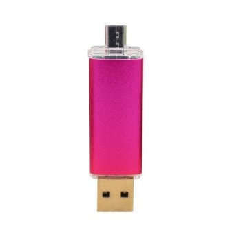 32G i-Flash Driver HD U-disk Lightning data for Android micro usb interface flash drive for PC/MAC(Pink)