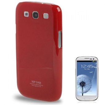 Blz SGP Series Plastic Case for Samsung Galaxy SIII / i9300 - Merah