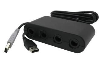Hot Mayflash 4 Port Controller Adapter For Nintendo Wii U Gamecube PC - intl