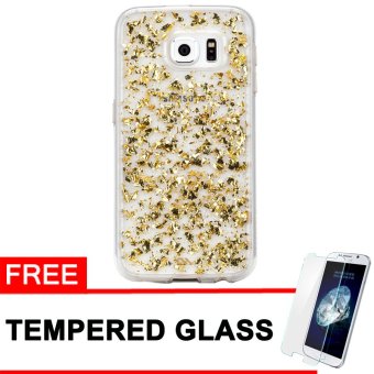 Casemate Samsung Galaxy S6 Case Karat 24K - Gold + Free Tempered Glass