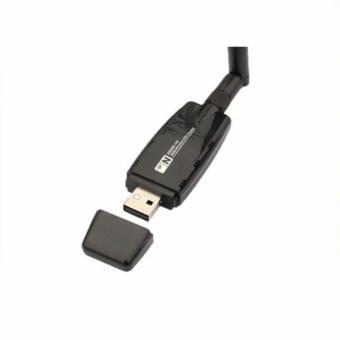 300Mbps Mini Wireless USB Lan Adapter 2T2R 802.11n Nano Wifi Adapter for Raspberry PI(Black) - intl