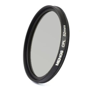 MENGS® 52mm CPL Lens Filter and Circular Polarising FilterProtector With Aluminum Frame For Canon Sony Nikon Fuji PentaxOlympus Etc Digital Camera