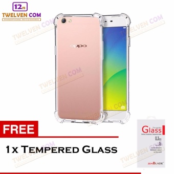 Zenblade Anti Shock Anti Crack Softcase Casing for Oppo A33 / Neo 7 - Free Tempered Glass