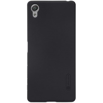 Nillkin Frosted Shield Hard Case Original For Sony Xperia Performance - Hitam + Free Screen Protector Nillkin