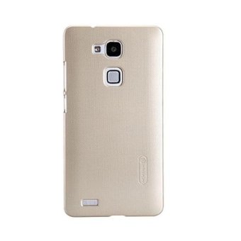 Nillkin Original Super Hard Case Frosted Shield For Huawei Ascend Mate 7 - Emas + Free Screen Protector(Gold)