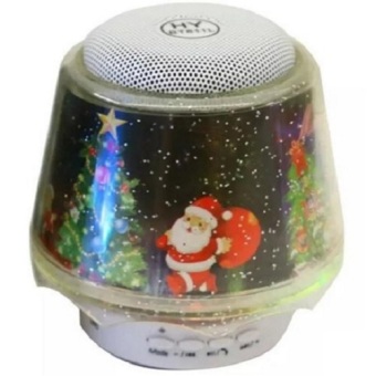 Lamp Christmast Bluetooth Speaker Table Lamp with LED Light - Multi-Color