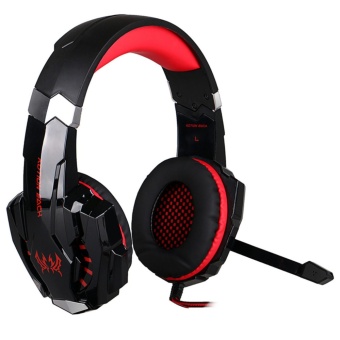 KOTION EACH G9000 3.5mm Stereo Gaming Headphones Black & Red - intl