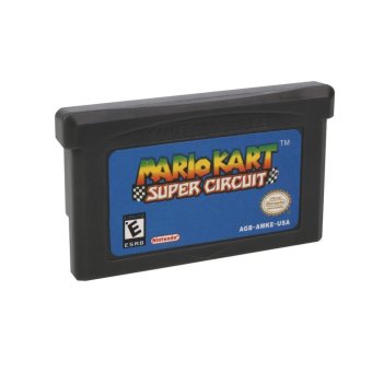 Advance Mario Kart Super Circuit GBA Game Card Gift For Fans Children Adult - intl