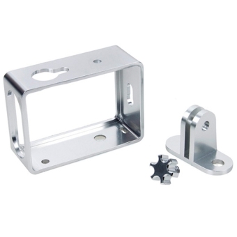 TMC Lightweight CNC Aluminum Frame Mount Housing for XiaoMi YISport Camera(Silver) - Intl